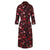Lightweight Women's Dressing Gown front - Bengal Rose | Bown of London